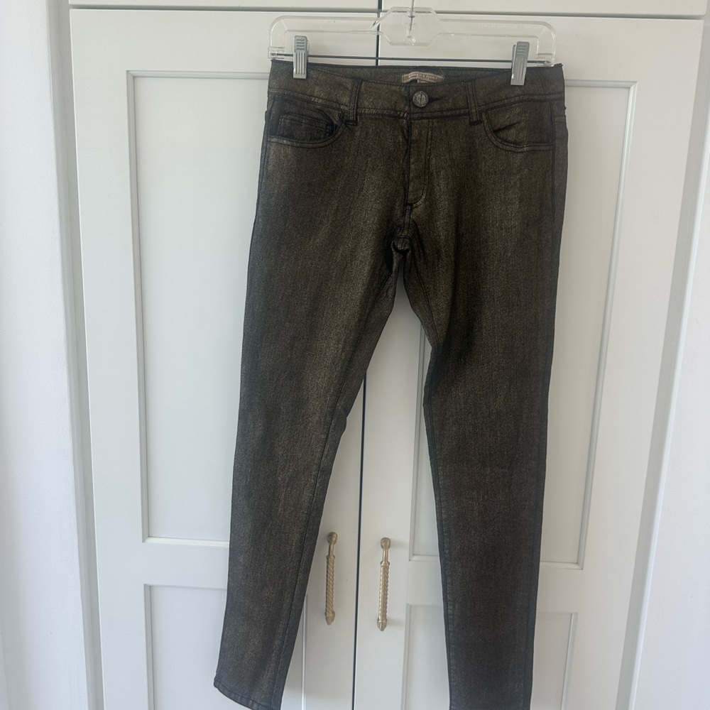 Romeo & Juliet Couture Dark Gray Skinny Jeans